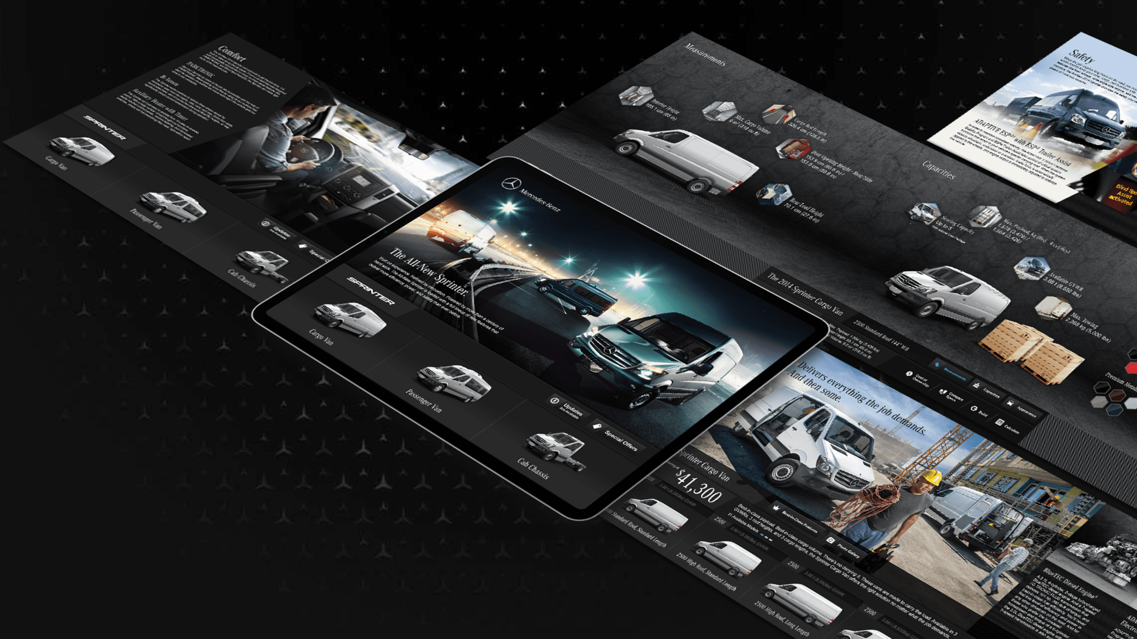 iPad Sales Tool App — Mercedes-Benz